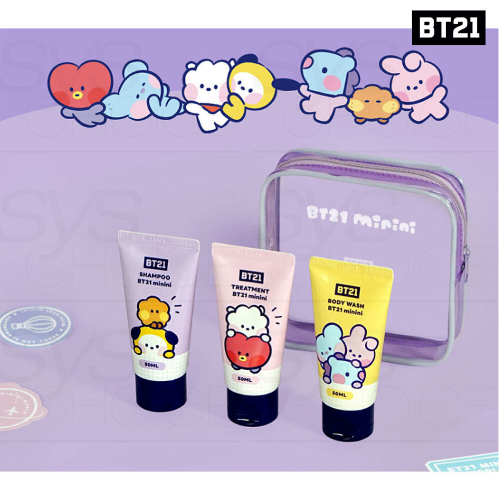BTS BT21 Official Authentic Goods Minini Travel KIT +