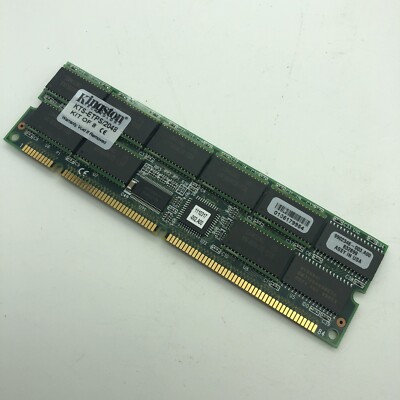 Kingston 256MB Fast Page RAM Module FPM Dimm Memory KTS-ETPS 32x72 168pin Parity