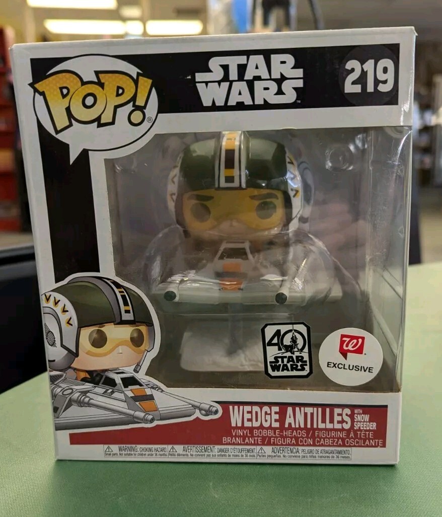 Funko Pop! Rides: Star Wars Wedge Antilles Snow Speeder #219 Walgreens Exclusive