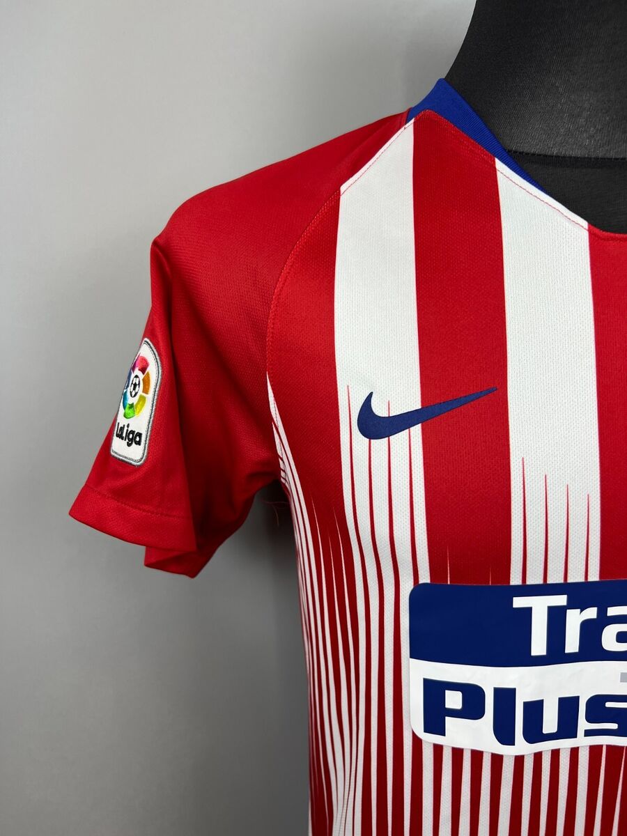 ATLETICO MADRID 2018 2019 HOME SHIRT FOOTBALL SOCCER NIKE ATLETICO MADRID 2018 2019 HOME SHIRT FOOTBALL SOCCER NIKE