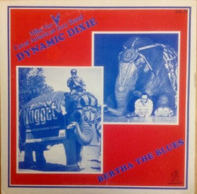 Bertha The Blues [Vinyl] Mike Vax And His Great American Jazz Band