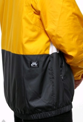 Nike SB Nike Shield イエロー S Nike SB Yellow Windbreaker Shield Jacket Mens Medium | eBay