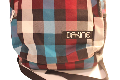 Sac à Dos Dakine Hana 26L – Motif Carreaux Bleu Marine Et Bordeaux – Femme