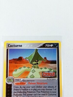 Cacturne 27/108 EX Power Keepers Holo Pokémon Card 2007 | eBay