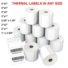 Direct Thermal Labels Self Adhesive Barcode FBA SKU for Rollo & Zebra Amazon