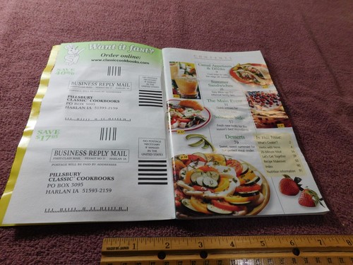 Pillsbury "Farmer's Market" Cookbook Vintage 2000 - Picture 2 of 3