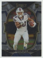 2022 Panini Select #99 Khalil Shakir RC Football Card Buffalo Bills