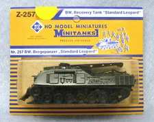 ROCO MINITANK #Z-257 BW Recovery Tank "Standard Leopard" C9 NIB