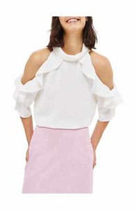 topshop cold shoulder top