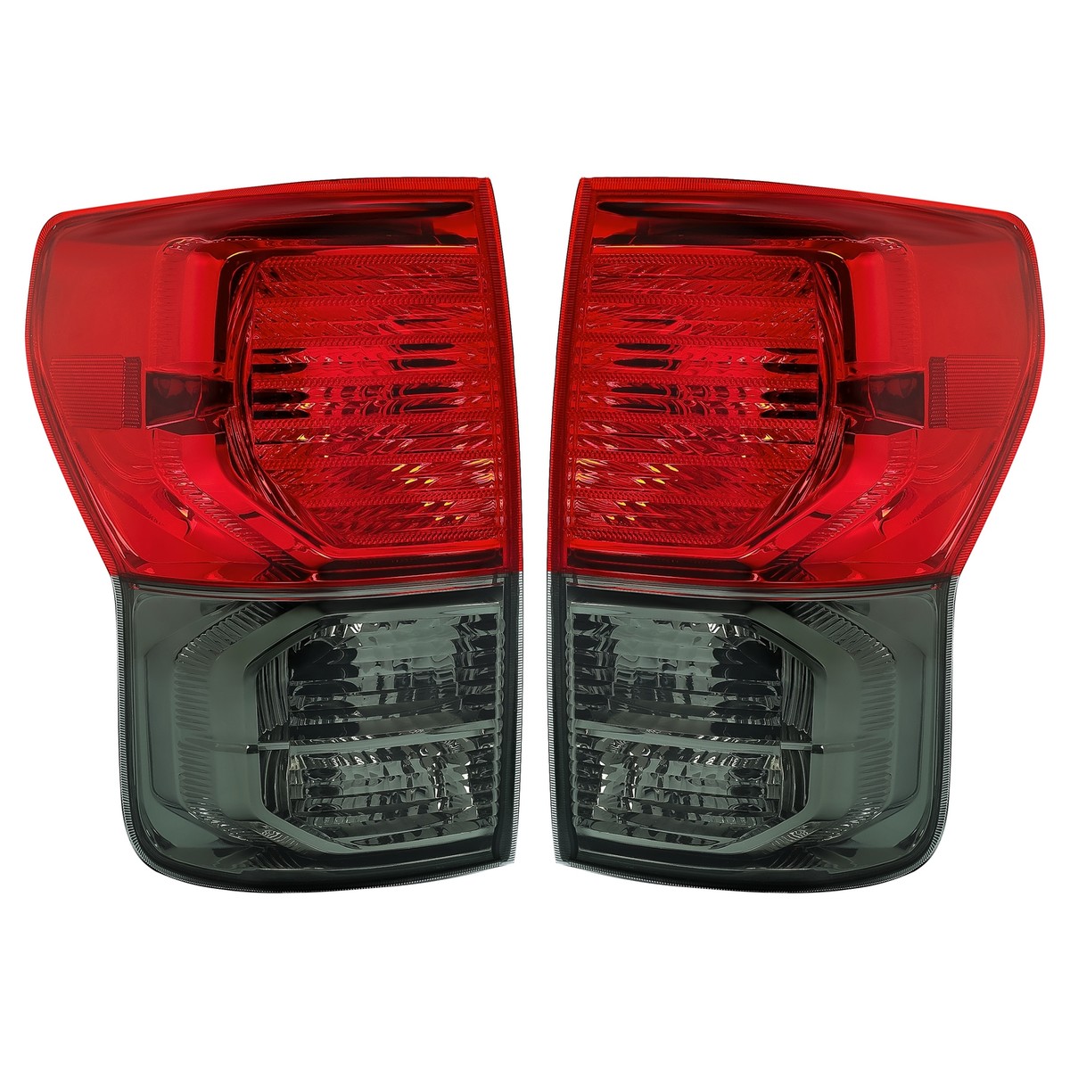 Tail Lights For Chevrolet C10 2-Piece Tail Light Lenses For 75-86 Chevrolet C10 – Driver & Passenger Side, Red Plastic C10 C20 Tail Lamp Set - Foto 5