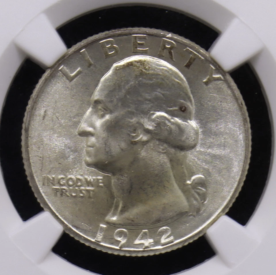1942 Washington Quarter NGC MS66 - Image 2 of 4