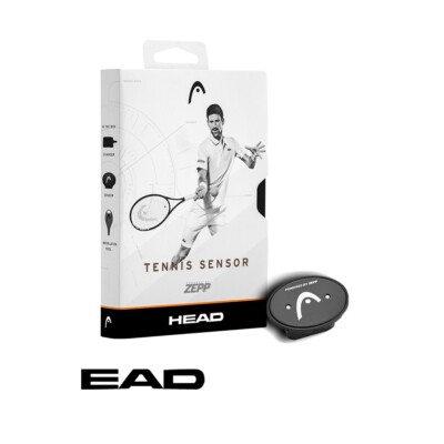 Head Tennis Sensor Tracker Schlag Analyse mit Handy APP (ZEPP) in OVP - Rarität!