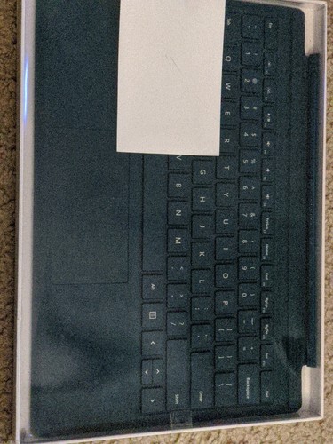 NIB Microsoft QC7-00113 Type Cover for Microsoft Surface Pro 3 & 4 - Teal - 1725 - Picture 5 of 6