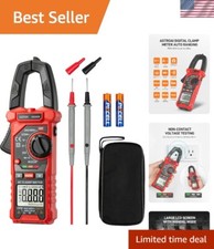 Multi-Functional Clamp Meter 2000 Counts - Ideal for Electricians Technicians