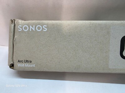 Sonos Arc Ultra Wall Mount OEM (AR2WMWW1BLK) - Black NIB | eBay