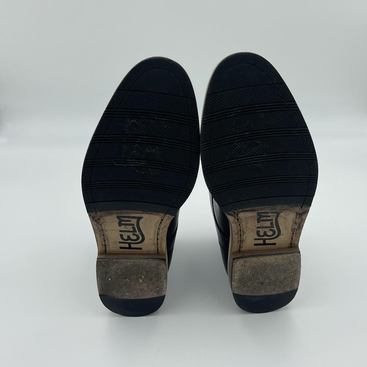 Helm Boots The Zind Black Size 9 Leather Chukka Boots Shoes 