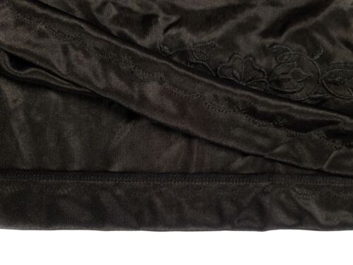 3 Pack Women Satin Nylon Classic Half Slip Under Skirt Dress With Lace Trim 26" - Picture 7 of 12