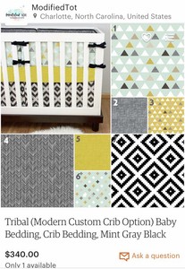 aztec baby bedding