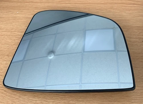 LH Heated Convex Upper Wing Mirror Glass Replacement for Fiat Doblo (2010 on)