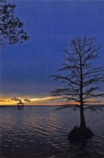 Currituck Beach Outer Banks North Carolina Corolla Sunset 6x4 Vtg Postcard S3