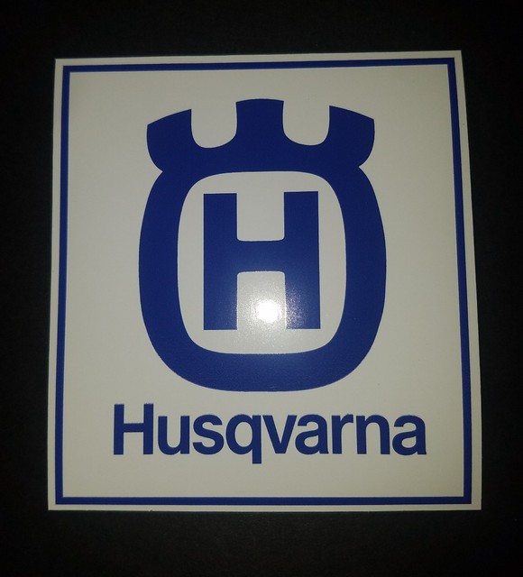 3 Husqvarna Stickers motorcycle chainsaw Trimmer enduro saw decals eBay