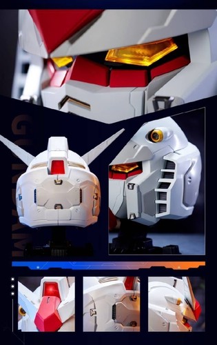 Bandai BN Head Collection Vol.1 RX-78-2 Gundam Normal Ver. 18,5 x 19,2 x 13 Zoll - Bild 8 von 16