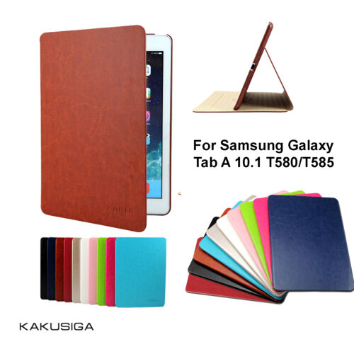 Kakusiga Galaxy Tab A 10.1 T580 Case, Leather Texture Case Cover For Tab A 10.1 - Photo 1 sur 21