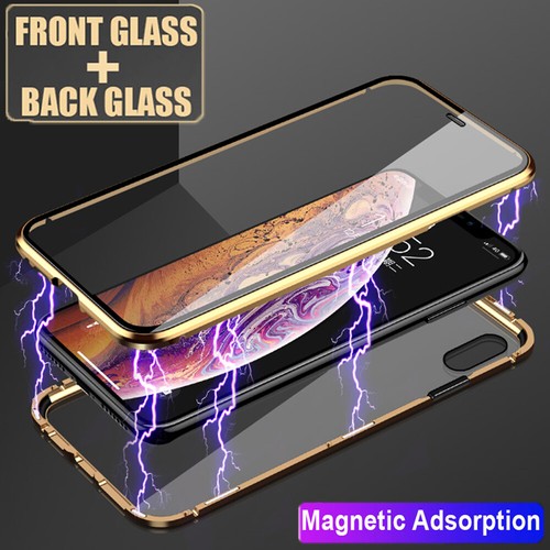 360°Magnet Adsorption Case for Huawei P30 Lite/ Pro Double Side Glass Cover New - 第 1/17 張圖片
