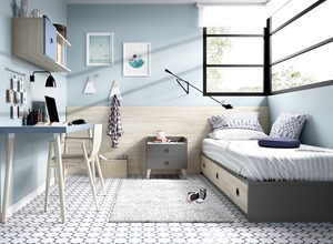 Jugendzimmer Bett Stauraumbett Bettkombination In 29 Farben Massanfertigung Ebay