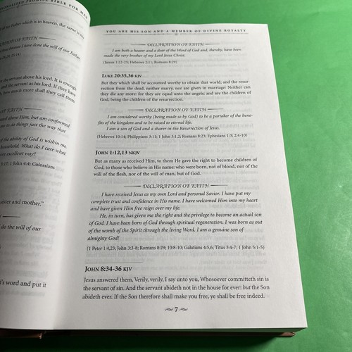 Complete Personalized Promise Bible for Men - James Riddle / FTH - 第 8/12 張圖片