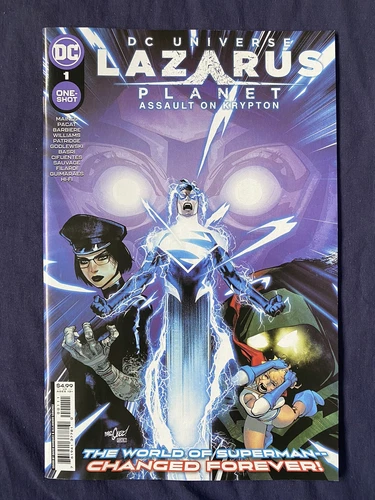 LAZARUS PLANET ASSAULT ON KRYPTON #1 (DC 2023) BAGGED & BOARDED