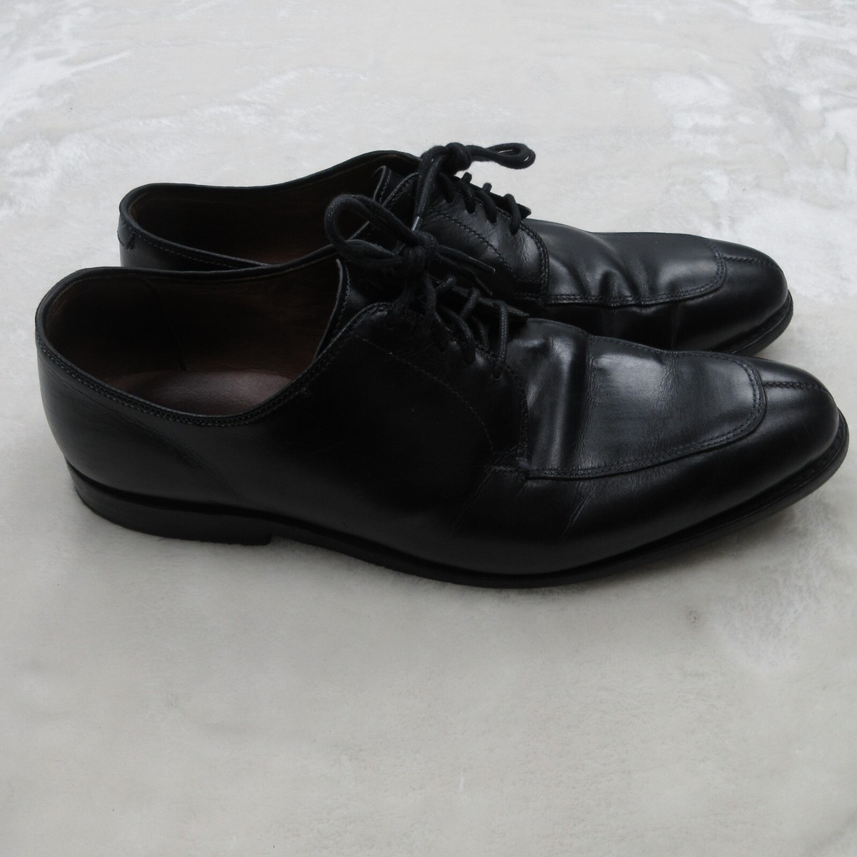 Allen Edmonds Shoe Port Washington Mens 11.5 Black Split Toe