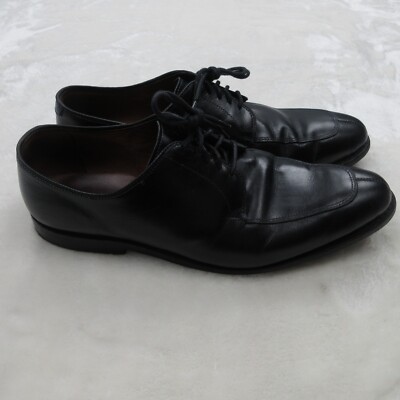 Allen Edmonds Shoe Port Washington Mens 11.5 Black Split Toe