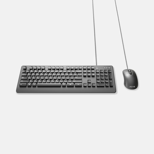 Azio KM535 Anti-Microbial Keyboard and Mouse COMBO Waterproof & Washable - Picture 4 of 7