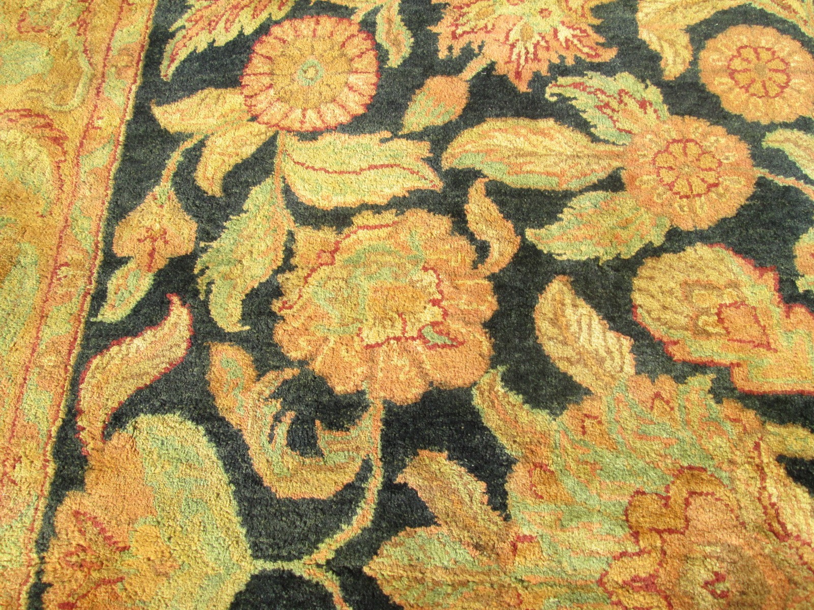 FINE AGRA DESIGN JAIPUR OUSHAK ORIENTAL RUG INDIAN HILL RUG DEALER'S