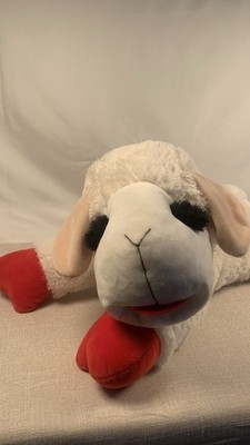 Lamb Chop Jumbo Dog Toy 24 Inch Stuffed Plush Soft Animal With Squeaker