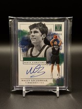 2019-20 Panini Impeccable Shots Signatures Wally Szczerbiak Auto 51/99