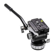Leofoto Compact Fluid Tripod Head 70mm Flat Base BV-15L
