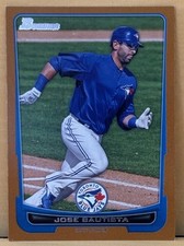 2012 Bowman Baseball Jose Bautista Orange Border Toronto Blue Jays 056/250