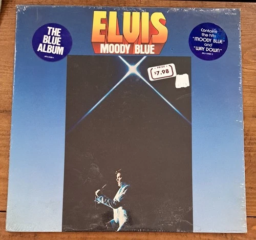 Elvis Presley Moody Blue LP Vinyl Record RCA AFL1 2428 1977 NEW SEALED
