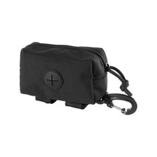 Dog Poop Bag Holder with Zipper - Leash Attachment for Walking Hiking