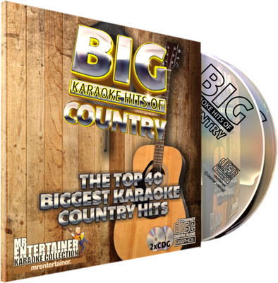 Country Karaoke. Mr Entertainer Big Hits Doppel CD+G/CDG Disc Set