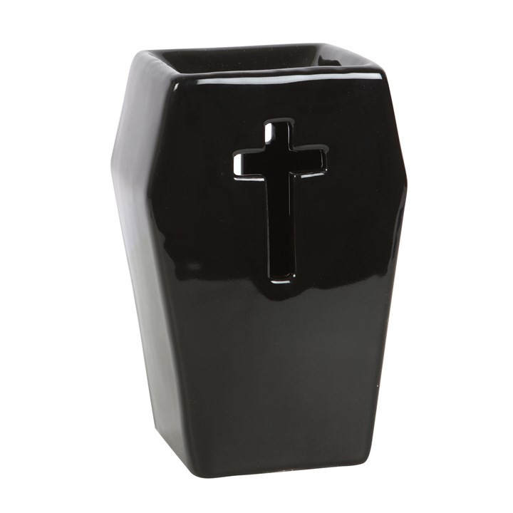 Coffin Shaped Oil Burner. Gothic Home Fragrance