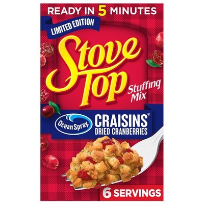 *. Stove Top Limited Edition, Cranberry Stuffing   Mix, 6 oz Box .*