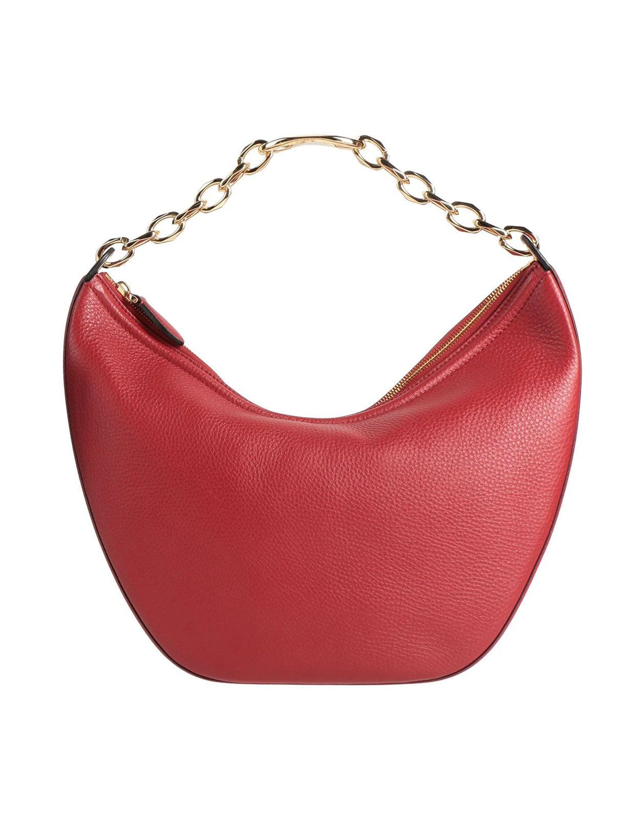 Valentino Garavani - Women - Pebbled-leather Hobo bag - Brick red 493190₽