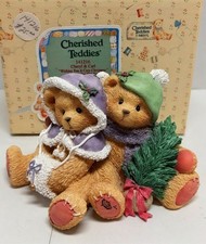 Cherished Teddies: Cheryl Carl "Wishing You A Cozy Christmas"
