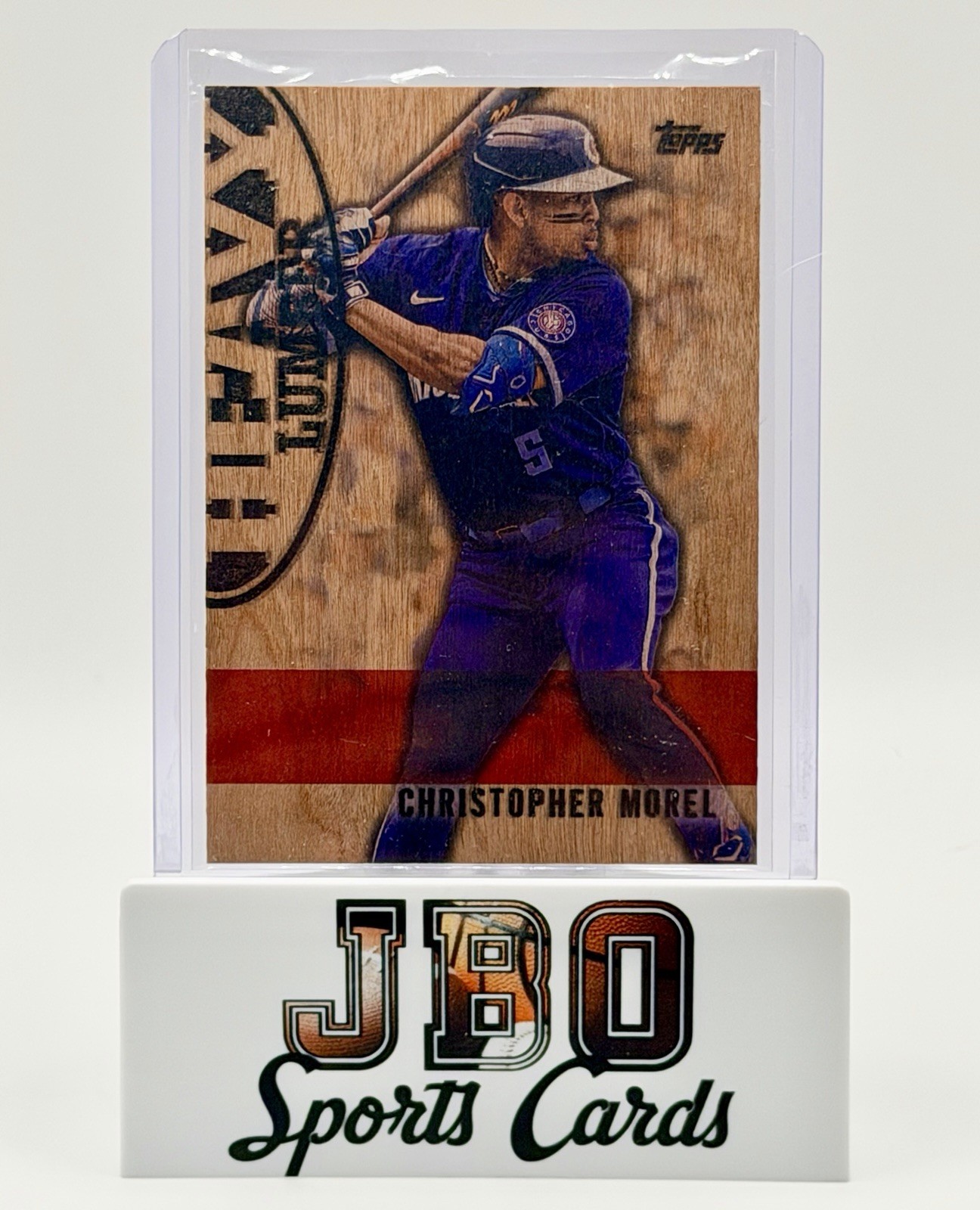 2024 Topps Christopher Morel Heavy Lumber Wooden Insert #HL-20