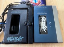 SONY TPS-L2 First Generation Walkman Stereo Cassette Player w/ Case JP MG01 1.5