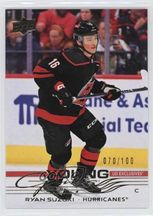 2025 Upper Deck Series 1 Young Guns Exclusives /100 Ryan Suzuki #214 Rookie RC