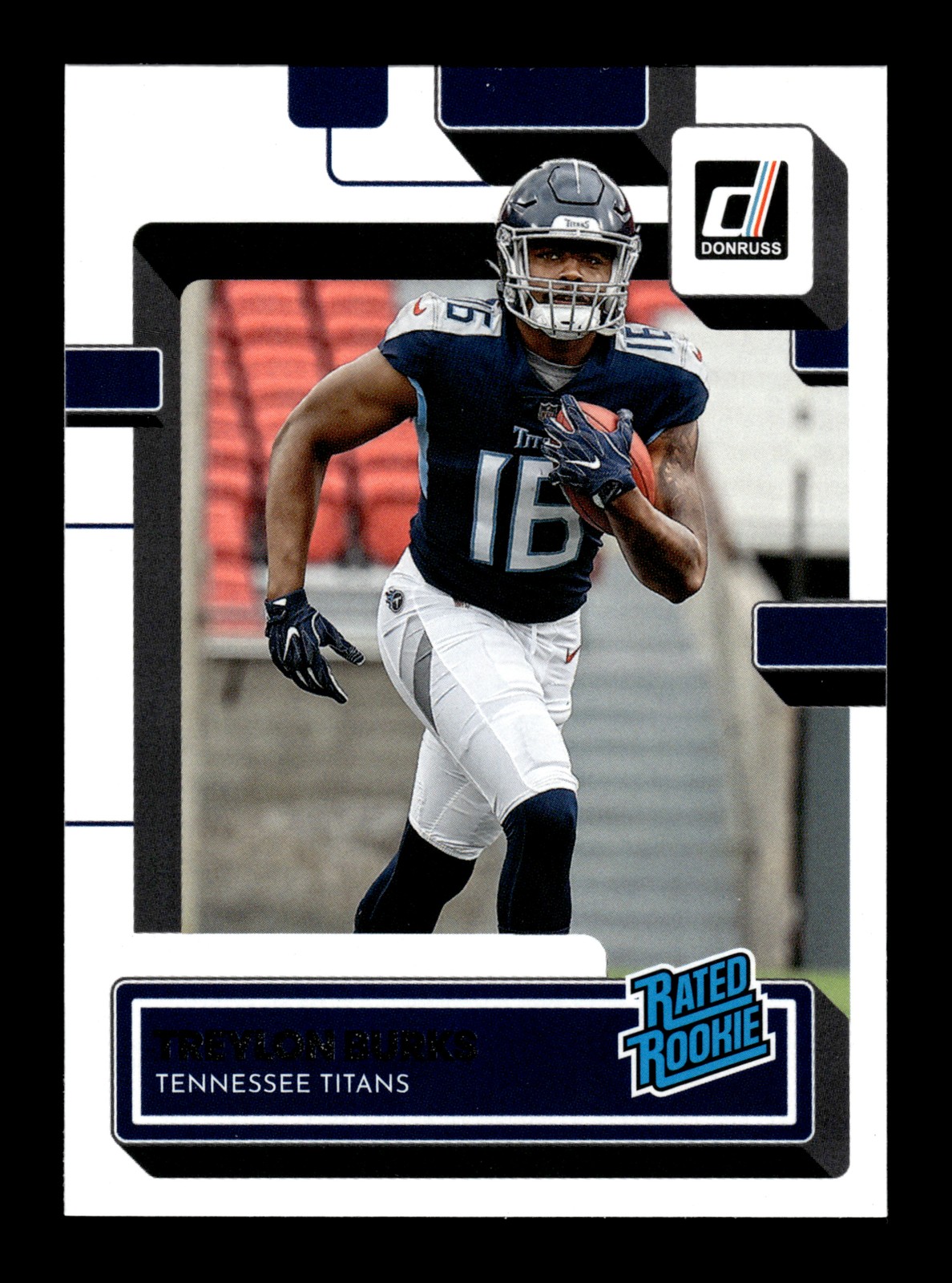 2022 Donruss #312 Treylon Burks - Tennessee Titans RC Football Card